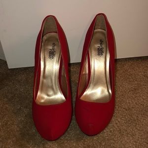 Charlotte Russe Red Pumps
